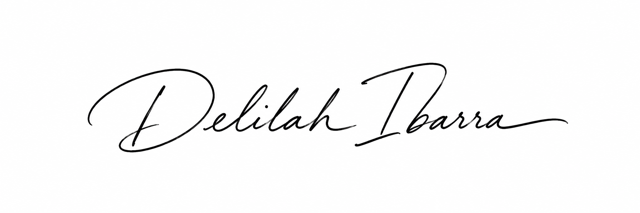 Delilah Ibarra signature